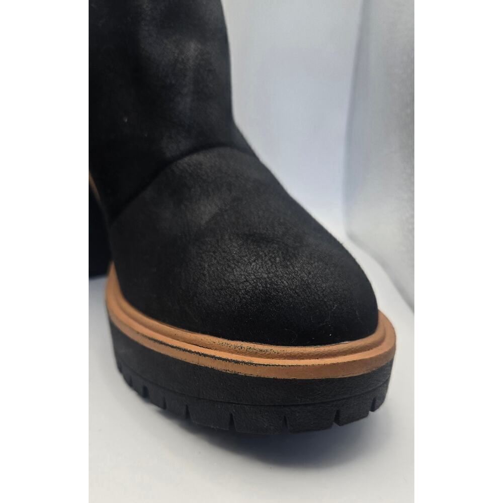 Oasis Society Lug Heeled Ankle Boot Ladies US Size 9 Medium - Picture 4 of 12